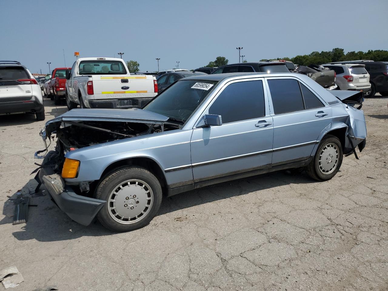 Lot #2845334054 1986 MERCEDES-BENZ 190 E 2.3