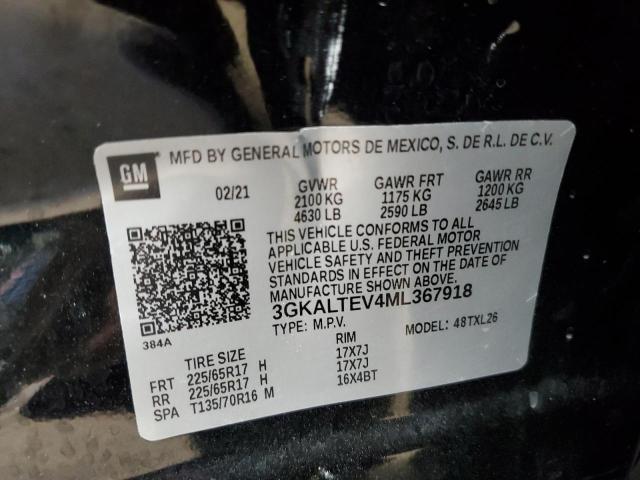 2021 GMC TERRAIN SL - 3GKALTEV4ML367918
