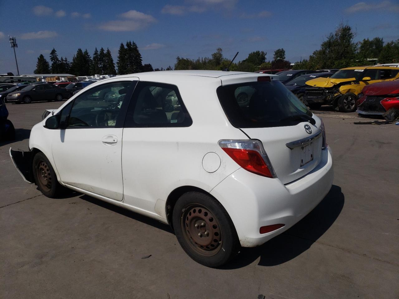 Lot #2924146141 2014 TOYOTA YARIS