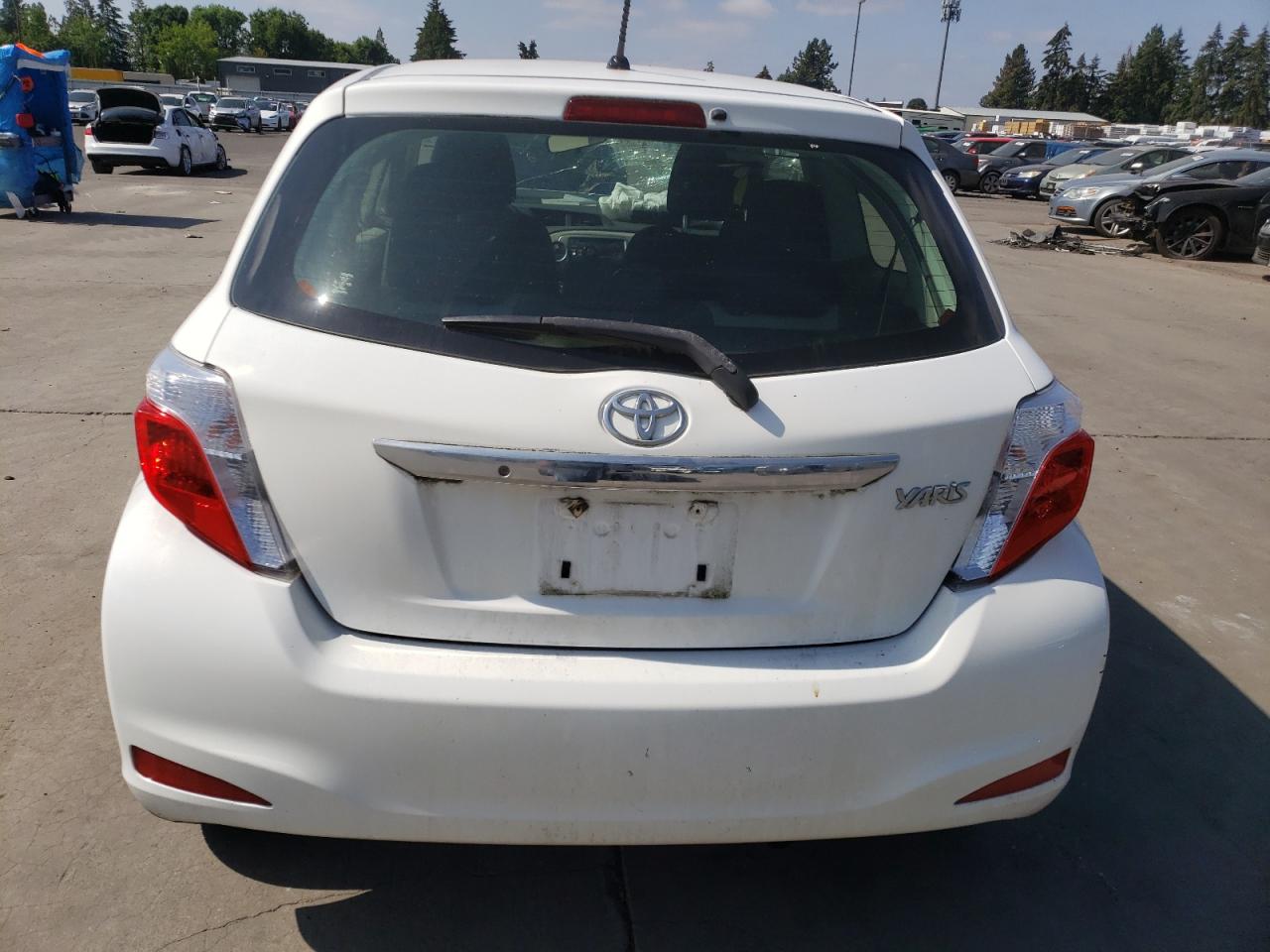 Lot #2924146141 2014 TOYOTA YARIS