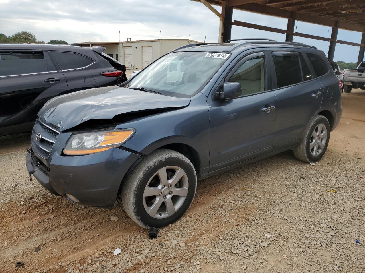 Lot #2768854152 2009 HYUNDAI SANTA FE S