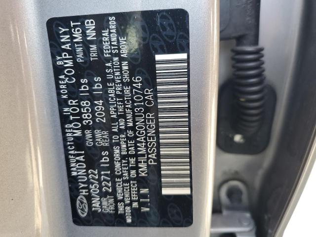 2022 HYUNDAI ELANTRA SE - KMHLM4AG0NU310746