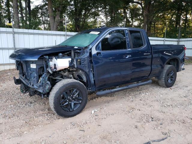 CHEVROLET SILVERADO 2020 blue  gas 1GCRYCEH8LZ292626 photo #1