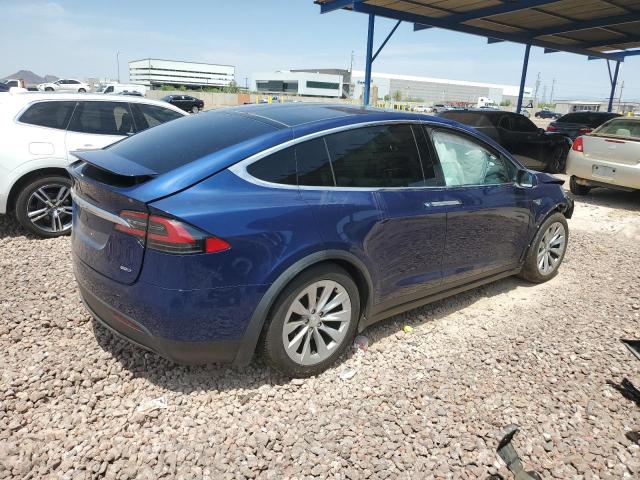 TESLA MODEL X 2016 blue  electric 5YJXCAE25GF020424 photo #4