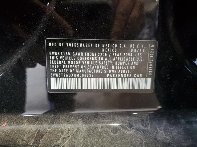 2017 VOLKSWAGEN GTI S - 3VW5T7AUXHM008233