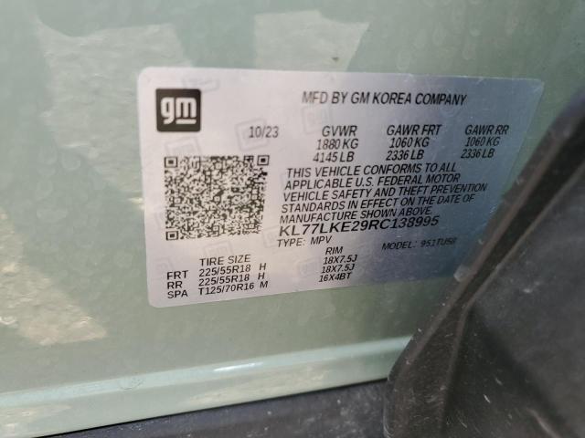 2024 CHEVROLET TRAX ACTIV - KL77LKE29RC138995