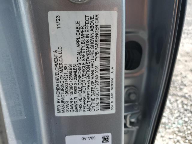 2024 HONDA ACCORD - 1HGCY1F28RA019098