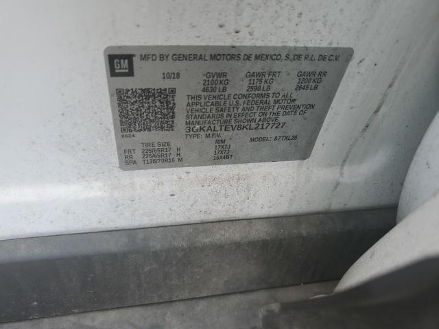 2019 GMC TERRAIN SL - 3GKALTEV8KL217727