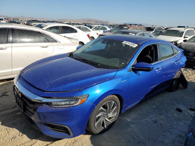 HONDA INSIGHT TO 2019 blue  hybrid engine 19XZE4F92KE023196 photo #1