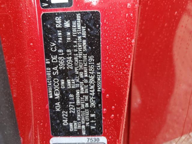 2022 KIA FORTE GT - 3KPF44AC8NE486196