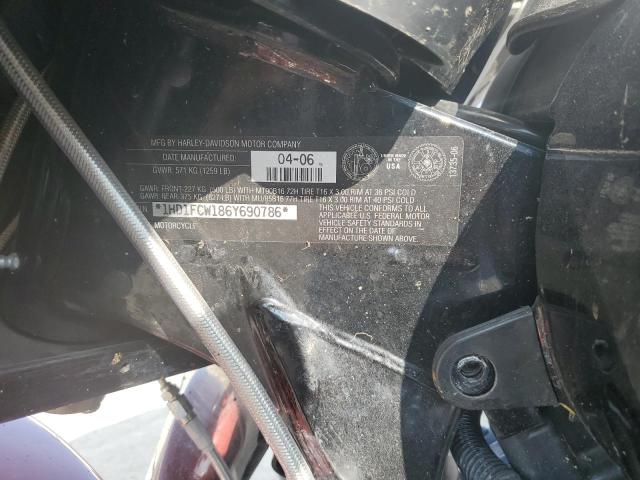 2006 HARLEY-DAVIDSON FLHTCUI 1HD1FCW186Y690786