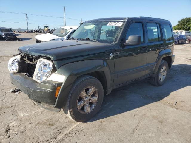 JEEP LIBERTY SP 2011 green  gas 1J4PN2GK7BW572440 photo #1