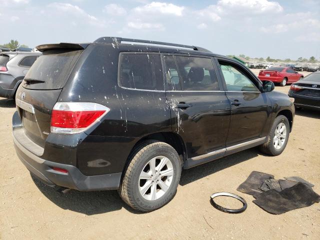 TOYOTA HIGHLANDER 2013 black  gas 5TDBK3EHXDS248830 photo #4