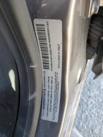 2015 MASERATI GHIBLI S - ZAM57RTA6F1149425