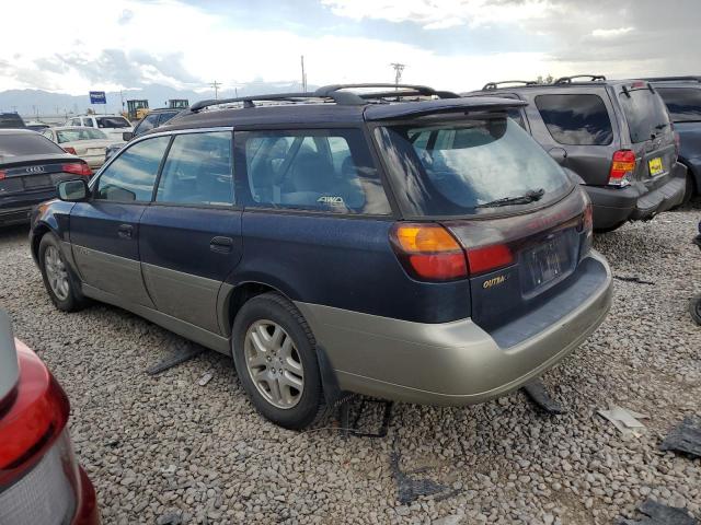 SUBARU LEGACY OUT 2001 blue  gas 4S3BH675817644845 photo #3