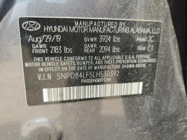 2020 HYUNDAI ELANTRA SE 5NPD84LF5LH530392  67567164