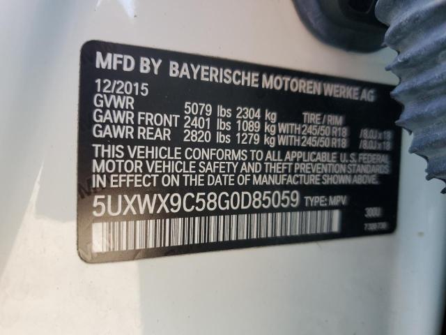 VIN 5UXWX9C58G0D85059 2016 BMW X3, Xdrive28I no.13