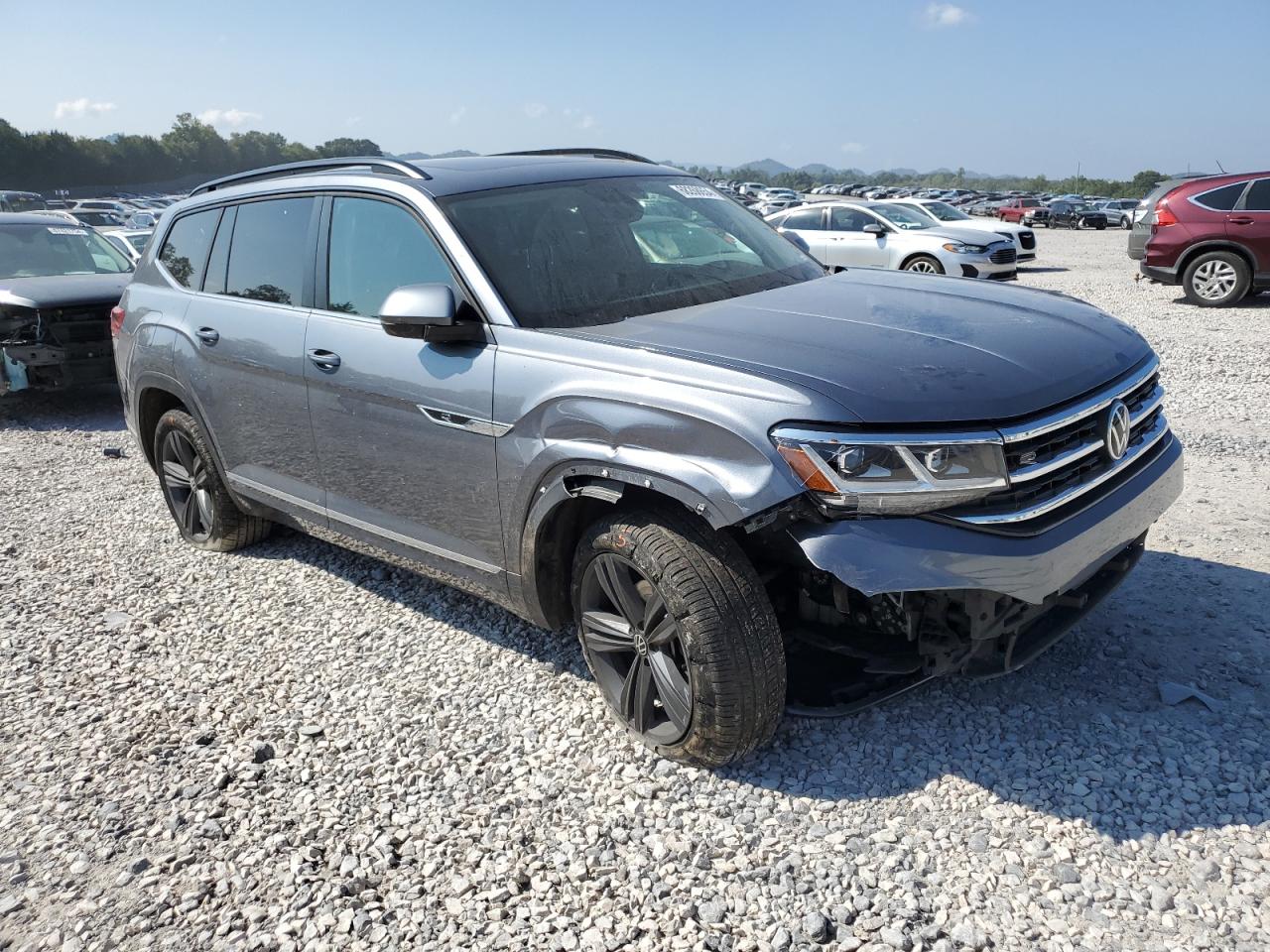 Lot #2955321575 2021 VOLKSWAGEN ATLAS SE