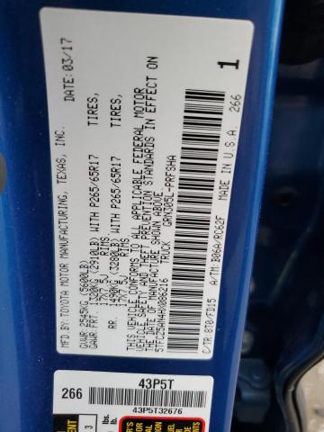 2017 TOYOTA TACOMA DOU - 5TFCZ5AN4HX086216