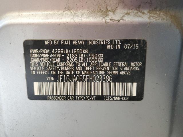 2015 SUBARU IMPREZA PR - JF1GJAC65FH023386