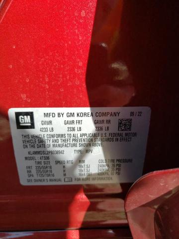 2023 BUICK ENCORE GX - KL4MMDSL2PB038942