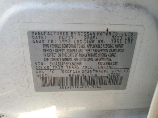 2017 NISSAN SENTRA S - 3N1AB7AP6HY349266