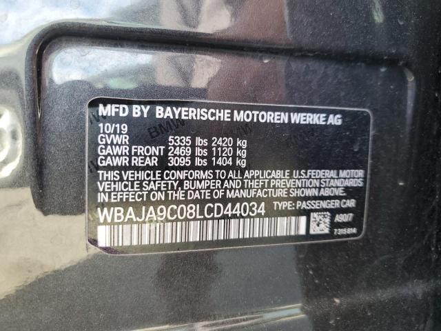 2020 BMW 530E - WBAJA9C08LCD44034