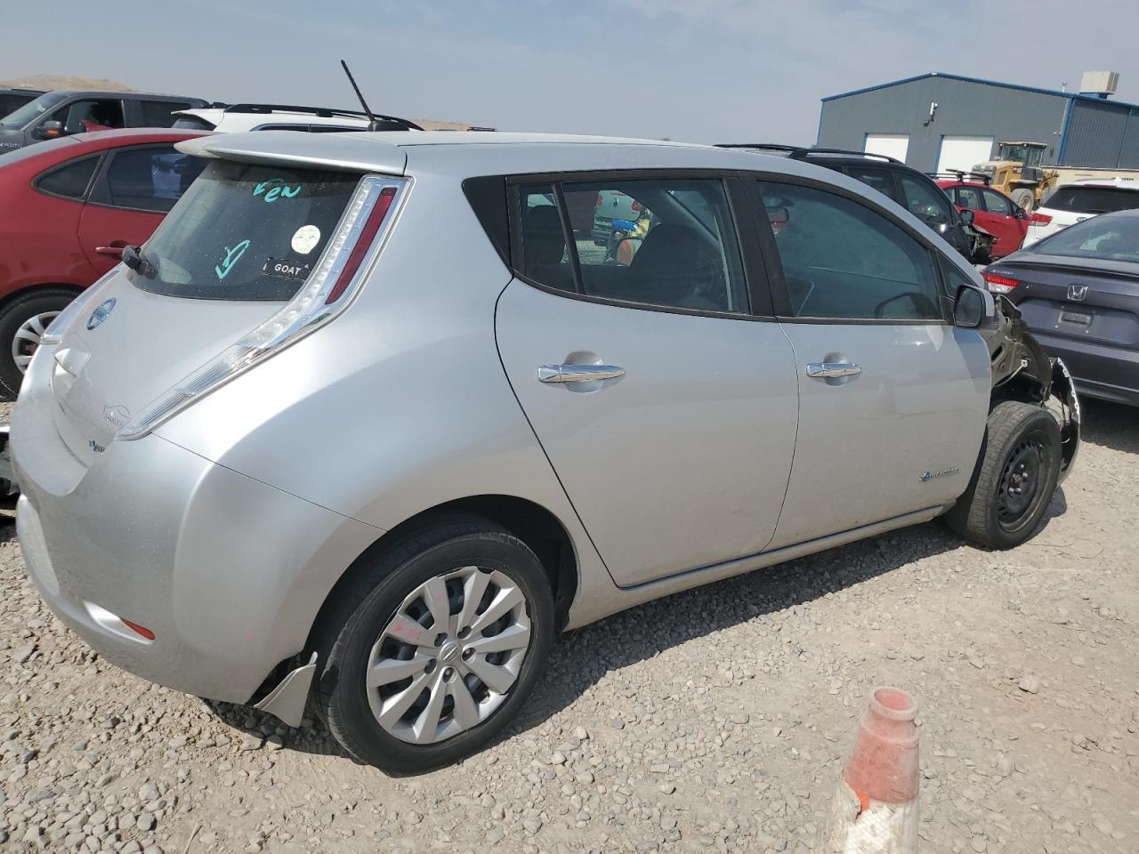 Lot #2891183525 2015 NISSAN LEAF S