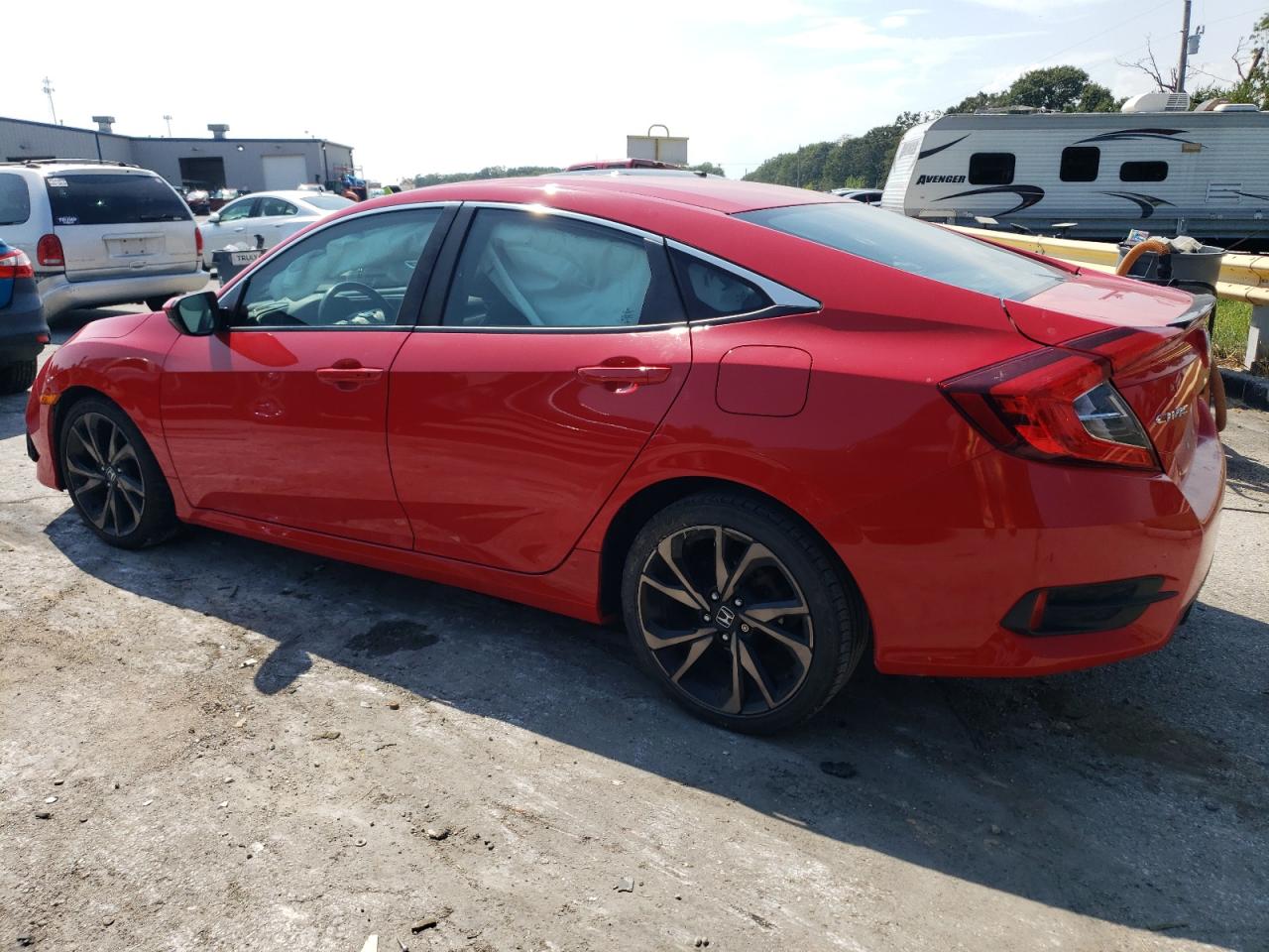 Lot #2974811023 2019 HONDA CIVIC SPOR