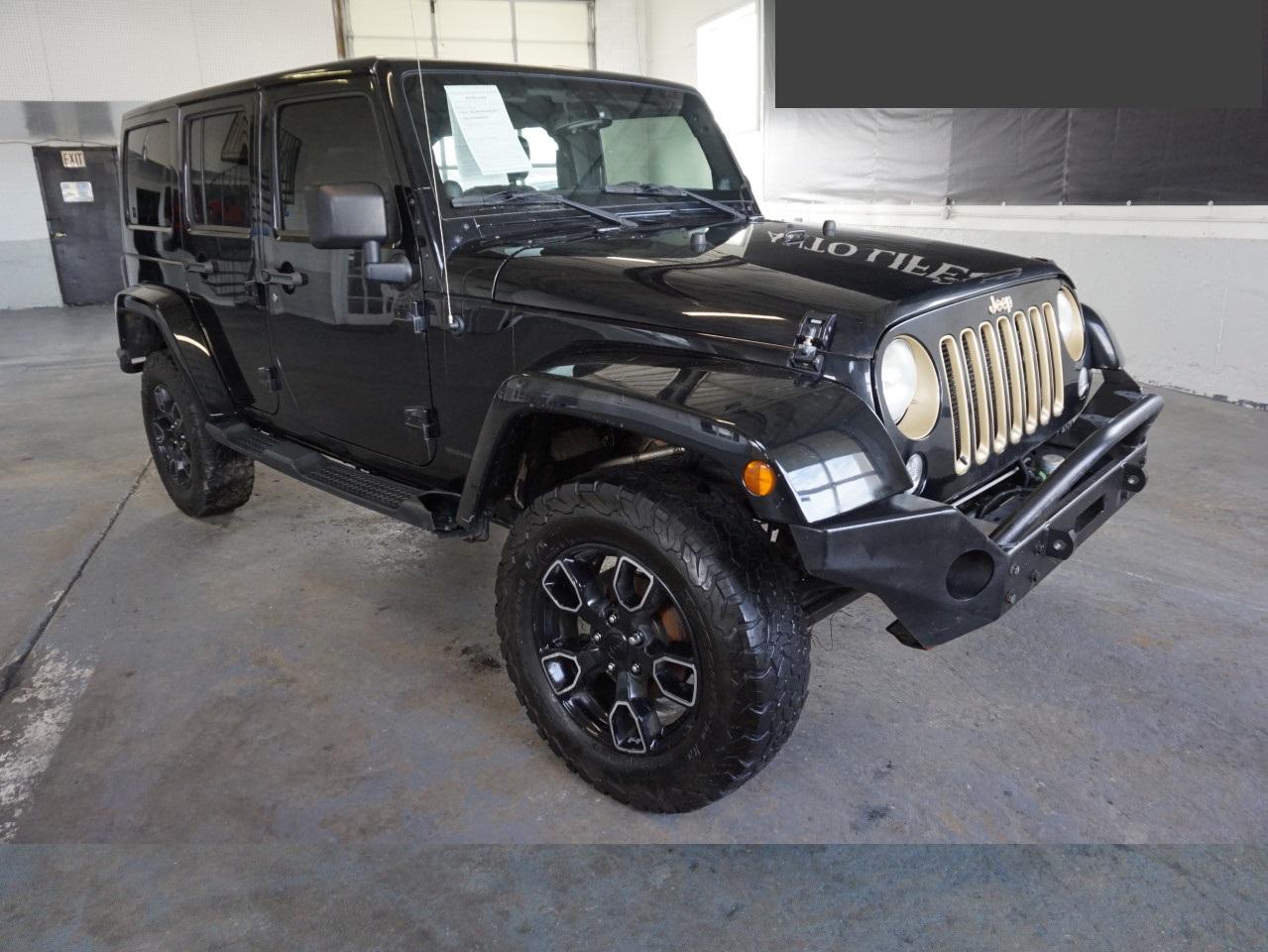 2014 Jeep WRANGLER, SAHARA