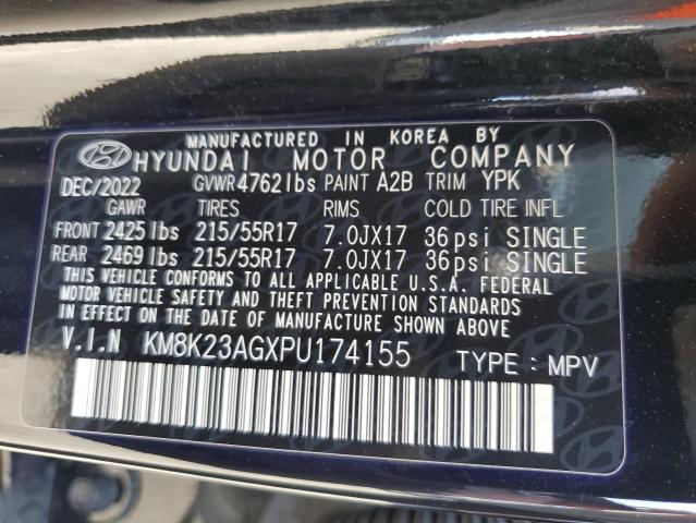 2023 HYUNDAI KONA SE KM8K23AGXPU174155  68453584