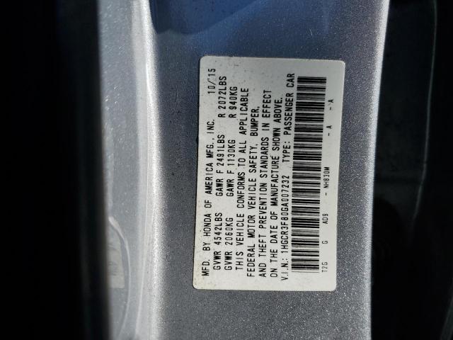 2016 HONDA ACCORD EXL 1HGCR3F80GA007232  67768944