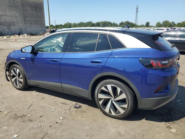 VOLKSWAGEN ID.4 FIRST 2021 blue  electric WVGDMPE2XMP022668 photo #3