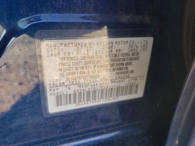 2019 NISSAN SENTRA S - 3N1AB7AP2KY306583