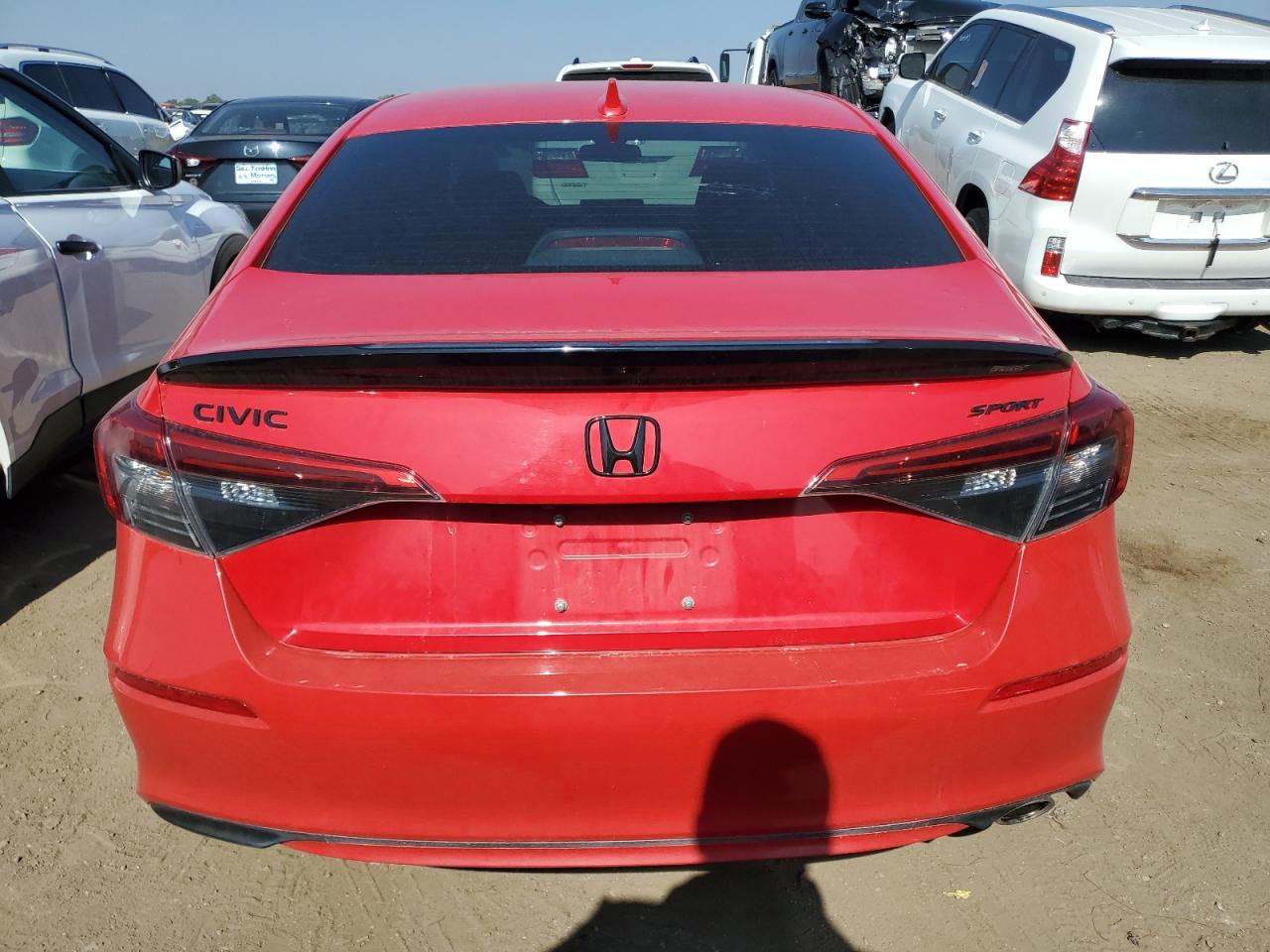 Lot #2806962840 2022 HONDA CIVIC SPOR