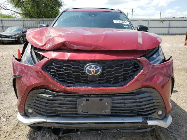 VIN 5TDJZRAH7NS124662 2022 Toyota Highlander, Xse no.5