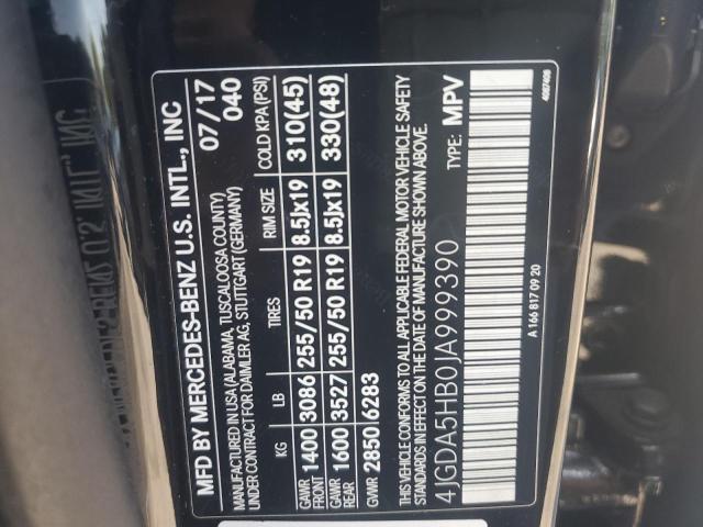 2018 MERCEDES-BENZ GLE 350 4M - 4JGDA5HB0JA999390