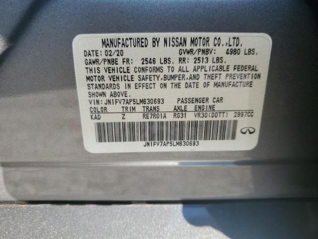 2020 INFINITI Q50 RED SP - JN1FV7AP5LM630693