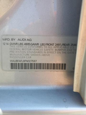 2015 AUDI A4 - WAUBFAFL8FN027597