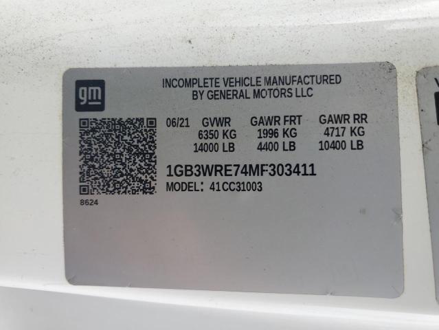 2021 CHEVROLET SILVERADO - 1GB3WRE74MF303411