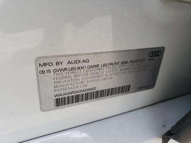 2016 AUDI A8 L QUATT - WAU43AFDXGN009002