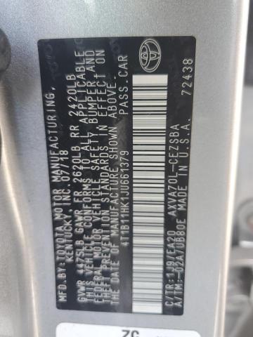 VIN 4T1B11HK1JU661379 2018 Toyota Camry, L no.13