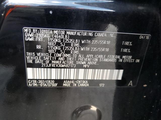 2016 TOYOTA RAV4 SE - 2T3JFREV3GW482173