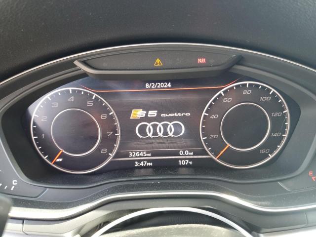 2018 AUDI S5 PRESTIG WAUC4CF56JA095341