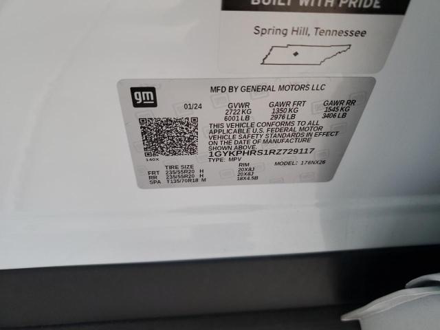 2024 CADILLAC XT6 SPORT - 1GYKPHRS1RZ729117