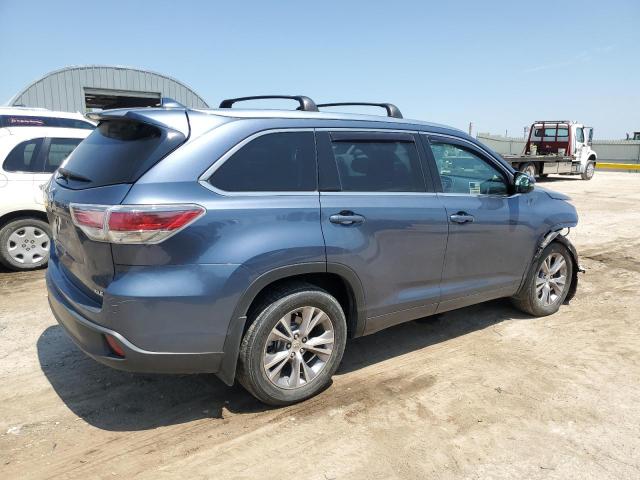 VIN 5TDKKRFH2ES031209 2014 Toyota Highlander, Xle no.3