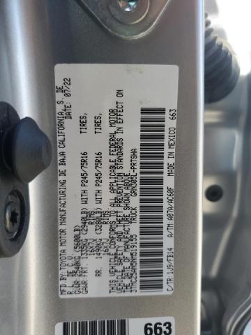 VIN 3TMCZ5AN5NM519155 2022 Toyota Tacoma, Double Cab no.12