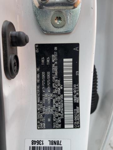 2016 TOYOTA SEQUOIA LI 5TDJY5G1XGS141366