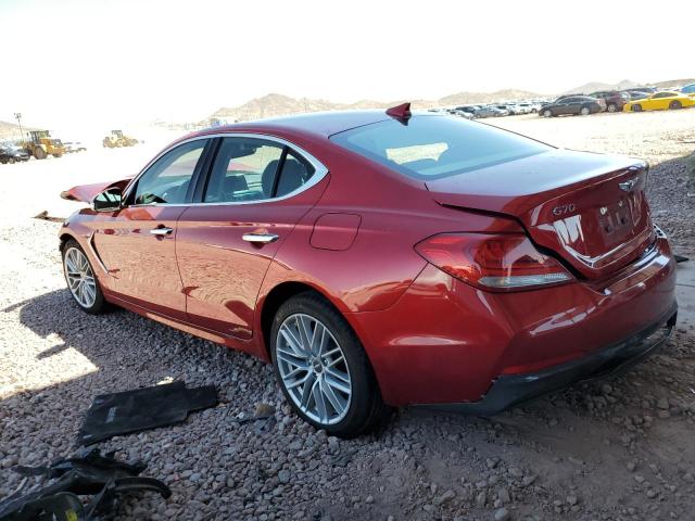 2020 GENESIS G70 KMTG64LA1LU056620
