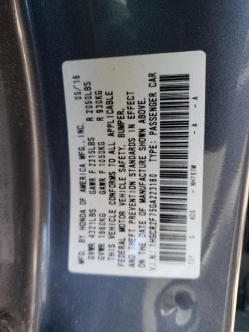 2016 HONDA ACCORD EX - 1HGCR2F75GA223160